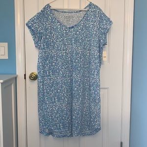 Cacique chemise sleepwear, heart pattern